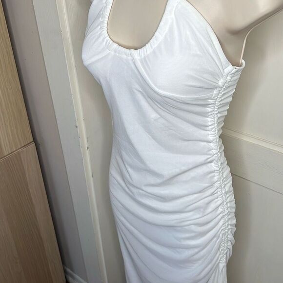 Princess Polly NOE STRAPLESS MAXI DRESS WHITE Nwot Size 4 - Picture 3 of 9